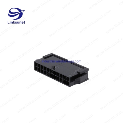 Black 43020 - 0200 Microfit MOLEX Crimp Housing 2 - 24 Circuits UL 94V - 0