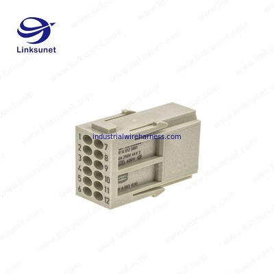Large Current Customized Harting Heavy Duty Connectors CONN HOOD Side Entry SZ6B M25