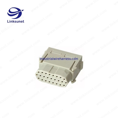 Large Current Customized Harting Heavy Duty Connectors CONN HOOD Side Entry SZ6B M25
