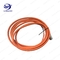Πορτοκαλής κυκλικός τύπος συνελεύσεων PA6 CHA λουριών καλωδίων συνδετήρων ITT UL/ROHS προμηθευτής